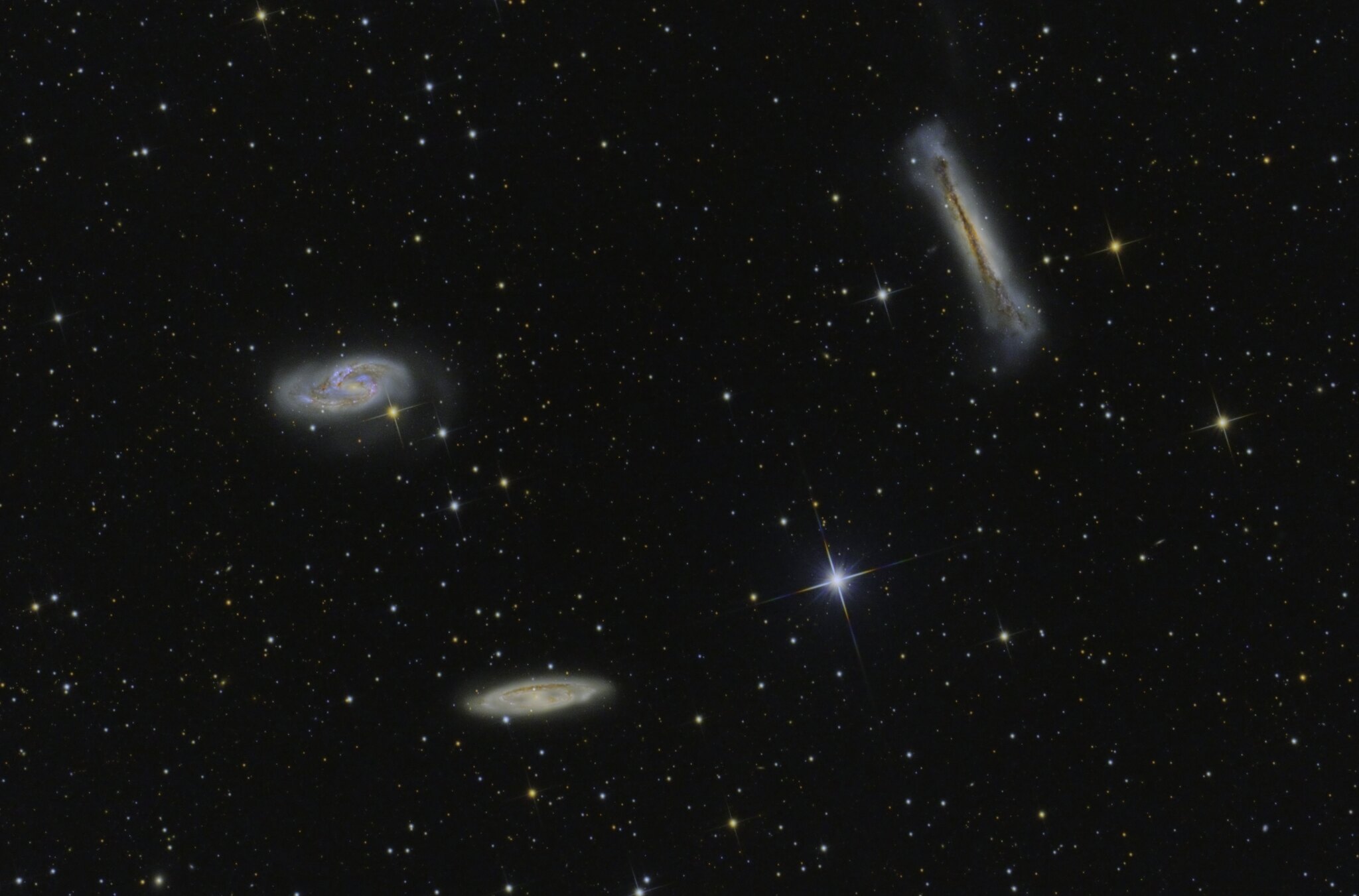 Leo Triplet