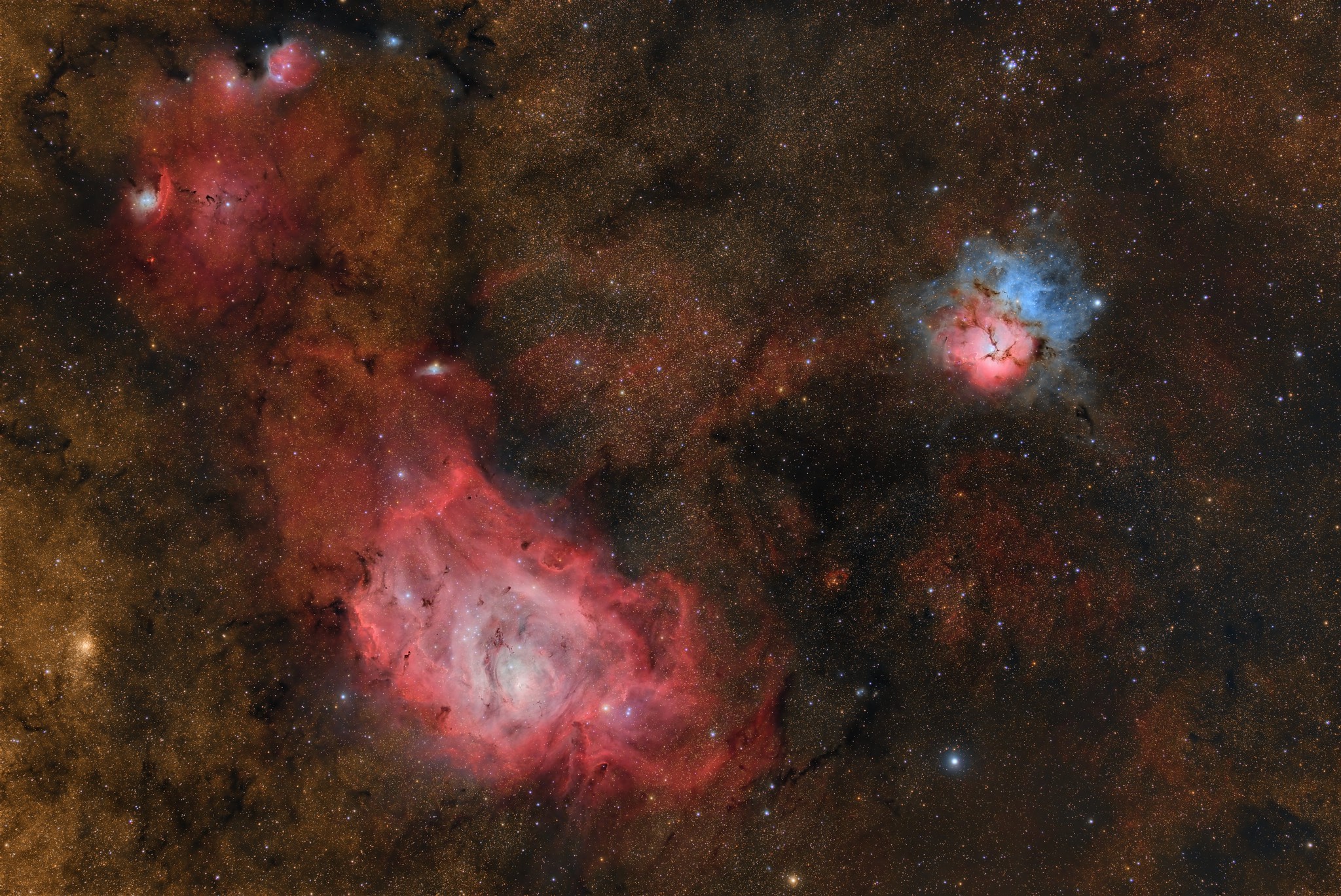 M8 and M20 — Astrobin IOTD